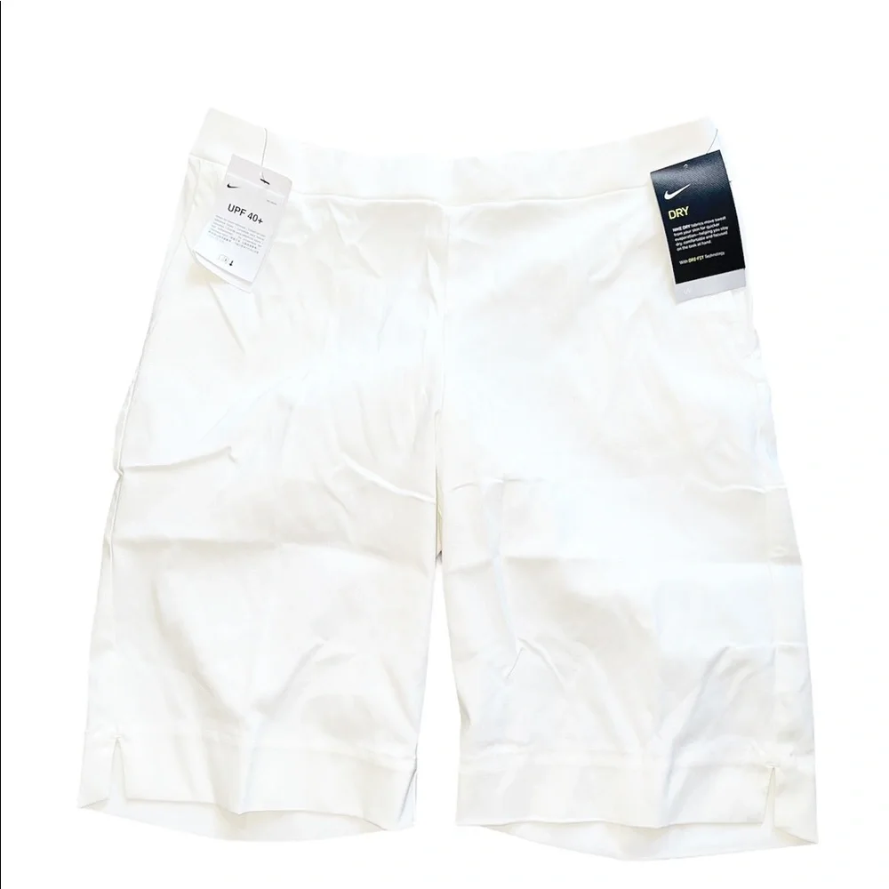 NWT  Nike Womens Dri-Fit Golf Bermuda Shorts